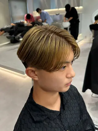 ショート パーマ メンズ 波巻きスパイラルパー マ/シャドウパーマ駿のヘアスタイル