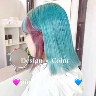 ミディアム 三原 つばさのヘアスタイル