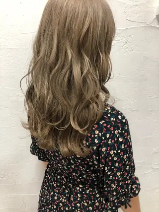 ロング カラー 眠れるヘッドスパ✨ chacoのヘアスタイル