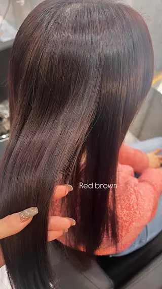 ミディアム カラー momoka🩶 艶カラー‪𓈒𓏸のヘアスタイル