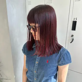 カラー デザインカラー/パー マ🦖外岡咲希🦖のヘアスタイル
