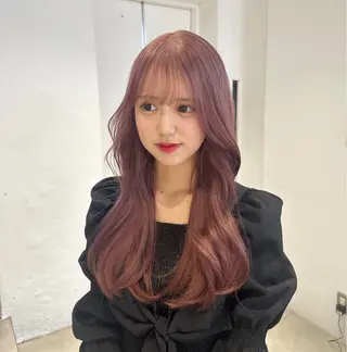 ロング 韓国ヘアメンズ・レデ ィース特化ミクのヘアスタイル