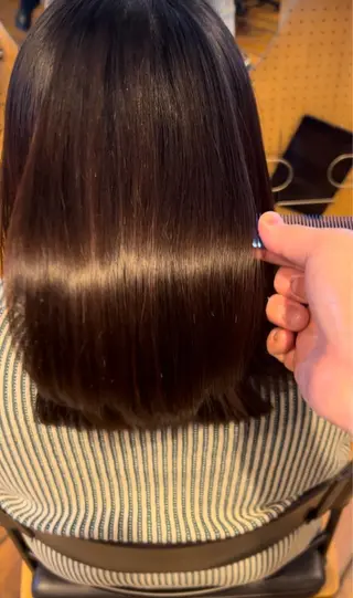 ミディアム カラー パーマ 【美髪とカット】 AKIFUMIのヘアスタイル