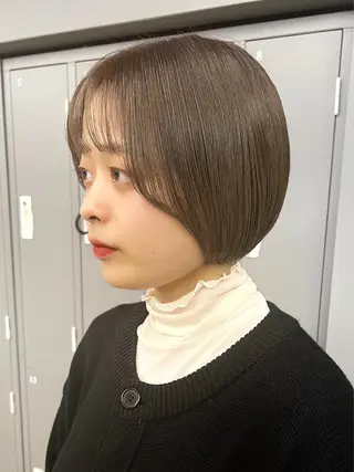 ショート 似合わせショート 森岡俊亮のヘアスタイル