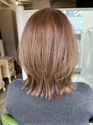 ミディアム 戸本 泰久のヘアスタイル