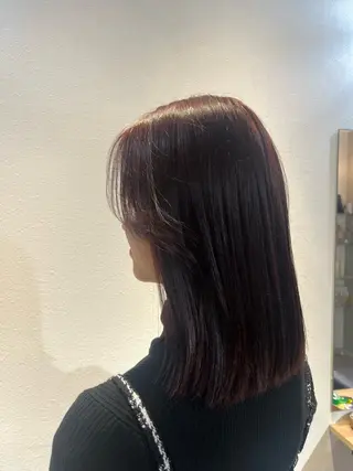 ミディアム カラー Marin 髪質改善／カラーのヘアスタイル