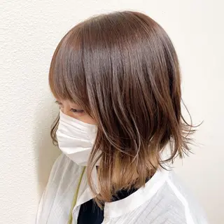 ショート カラー ヘアアレンジ 新宿/顔周りカット/ レイヤー/がっきーのヘアスタイル