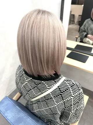 ミディアム カラー シール、 ハネエクステのヘアスタイル