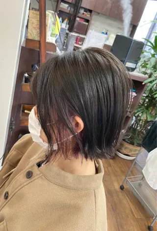ショート カラー ヘアと眉Otsuka Hikari💆‍♀のヘアスタイル