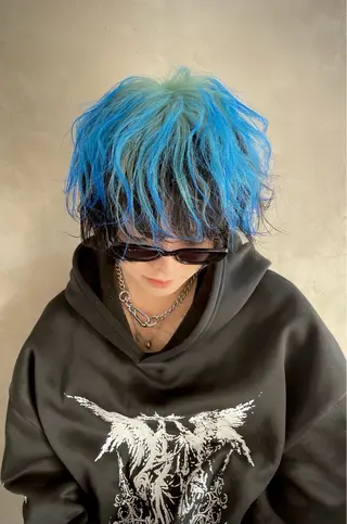 メンズ isseiハイトーン /韓国レイヤーのヘアスタイル