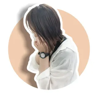 ミディアム GATE. staffのヘアスタイル