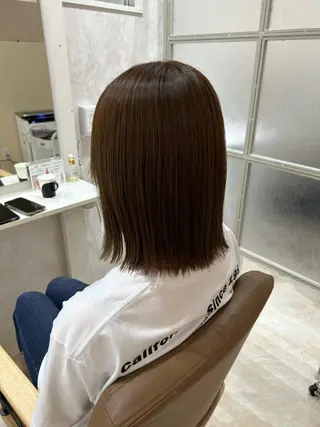 ミディアム カラー 💙まこと💙艶 カラー(Rico)のヘアスタイル