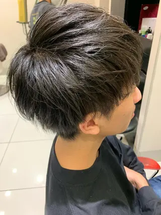 ミディアム ✨上村 潤平✨メンズヘア✨のヘアスタイル