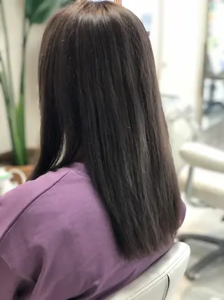 ロング 阿部 美咲のヘアスタイル