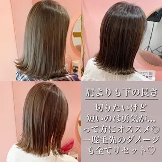 ショート カラー プル艶職人/ にしものヘアスタイル