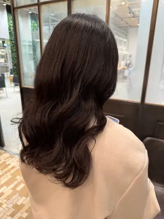 セミロング ハッシュカット /momocaのヘアスタイル