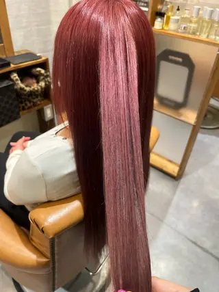 ロング カラー 名嘉真 美晴のヘアスタイル