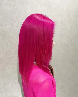 ミディアム カラー ヘアアレンジ シェアサロン〜糸ito〜所属・Hiro ヒロのヘアスタイル