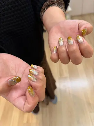 ミディアム yuki ⌇ リザボーテ八王子店のネイルデザイン