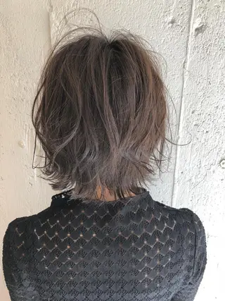 ショート フジサキ ケンのヘアスタイル