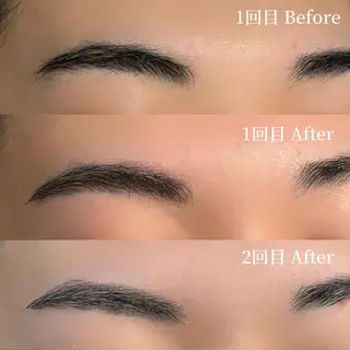 アイブロウ MAI˚୨୧⋆. エクステ⌇束感まつ毛のマツエク・マツパデザイン