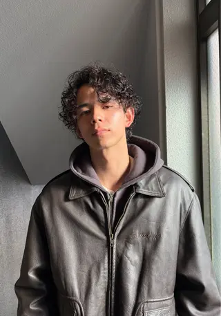 ミディアム レディースモデル カット/中川翔太のヘアスタイル