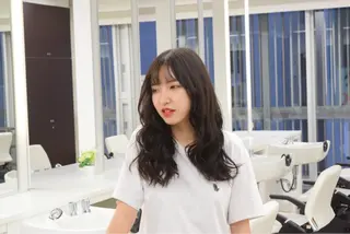 ロング エトー シンゴのヘアスタイル