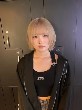 ショート カラー ヘアアレンジ 🐺ウルフの神🐺 /カラー/けいすけのヘアスタイル