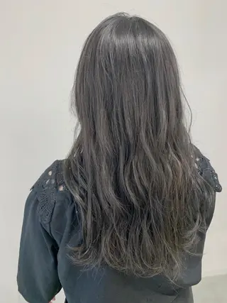 ロング カラー 肌に馴染むカラー 梅田・増田のヘアスタイル