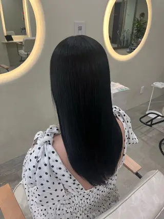 セミロング カラー haruhi/艶髪 ☀️透明感カラーのヘアスタイル