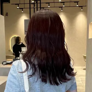 セミロング 🩵シオリ/透明感/ ハイトーン🩵のヘアスタイル