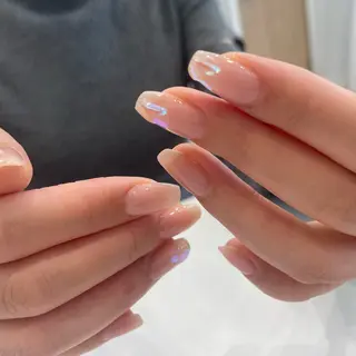 ネイル 韓国ネイル🎀 H nail 碧のネイルデザイン