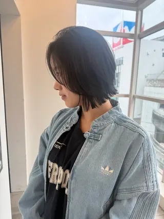 ミディアム きむらさくら/透明感 /レイヤーカットのヘアスタイル