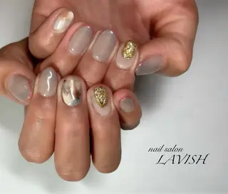 ネイル LAVISH nail salonのヘアスタイル