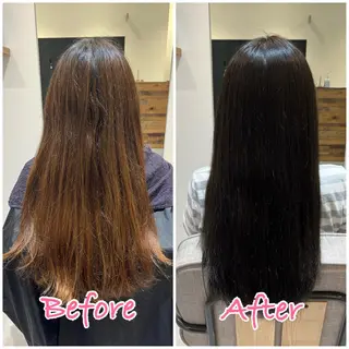 カラー カット 🌸 飯野 舞桜のヘアスタイル