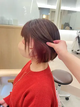 カラー 山下 悠月のヘアスタイル