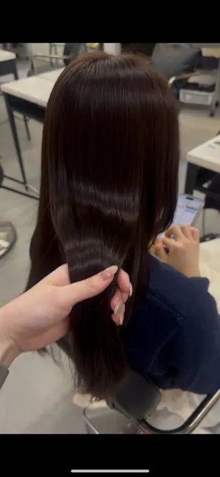 カラー 韓国レイヤー/艶髪/ manami🥣のヘアスタイル