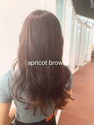 ロング カラー ヘアアレンジ 髪と心を整える美容師 透明感カラー/ボブのヘアスタイル