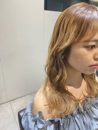 セミロング 馬場 紅亜のヘアスタイル