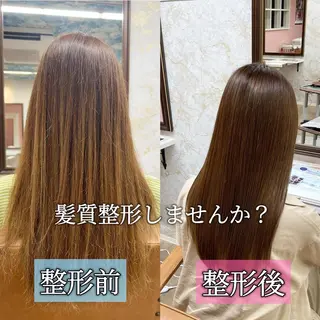 ロング 髪質改善/ メンズカット・パーマのヘアスタイル