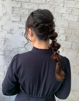 ヘアアレンジ 💙🎀モテ髪 ♡Airi🎀💙のヘアスタイル