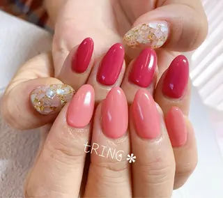 ネイル tRING＊ しいの木台のネイルデザイン