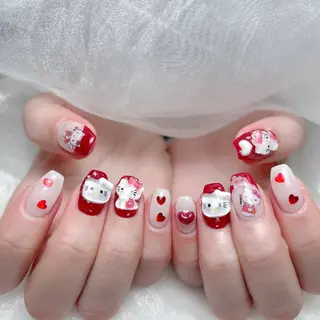 ネイル MoMoA Nail ネイル長さ出し専門店のネイルデザイン