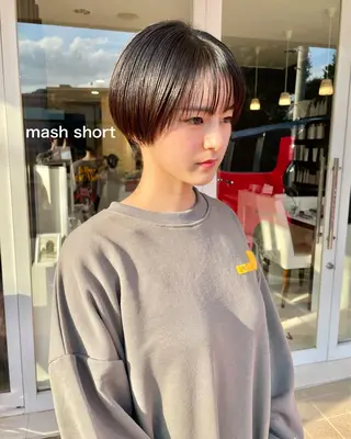 ショート 武田 清久のヘアスタイル