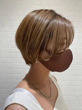 ショート 山口 夏季のヘアスタイル