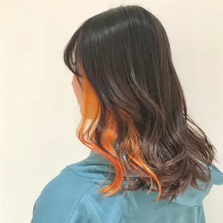 ミディアム 加藤 憂のヘアスタイル