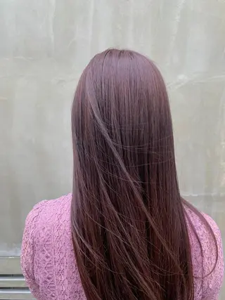 セミロング カラー Maho Saitoのヘアスタイル