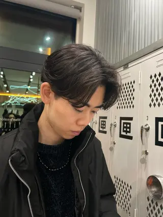 パーマ メンズ fifth 菅崎愛斗のヘアスタイル