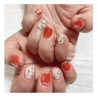 ショート ネイル 👑enen style👑のネイルデザイン