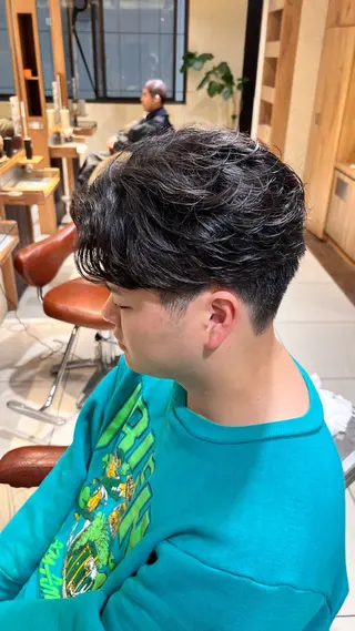 パーマ メンズ 新宿/メンズパーマ/ メンズ特化/和田瑞生のヘアスタイル